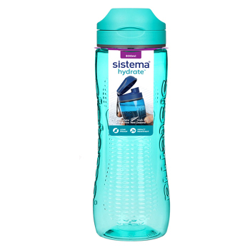SISTEMA Hydrate Láhev Active Flip Top zelená 800 ml (Sportovní lahve na různé aktivity)