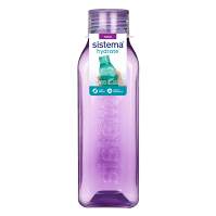 SISTEMA Hydrate Láhev Square šroubovací víčko fialová 725 ml