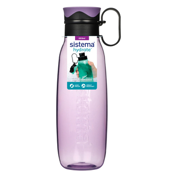 SISTEMA Hydrate Tritan láhev Traverse fialová 650 ml (Sportovní lahve na různé aktivity)