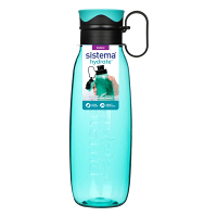 SISTEMA Hydrate Tritan láhev Traverse s brčkem zelená 650 ml