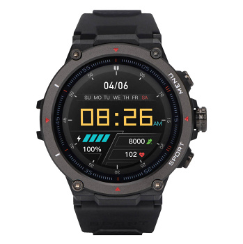GARETT ELECTRONICS Smartwatch GRS PRO černá chytré hodinky (Chytré hodinky)