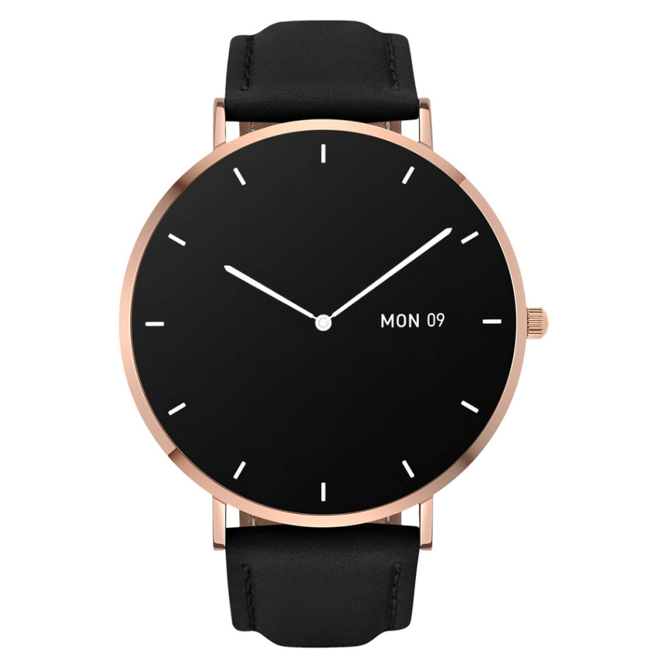 E-shop GARETT ELECTRONICS Smartwatch Verona zlatá černý řemínek chytré hodinky, rozbalené