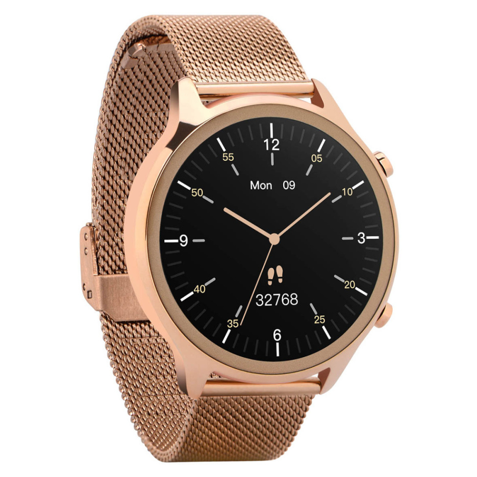 GARETT ELECTRONICS Smartwatch Veronica zlatá ocel chytré hodinky