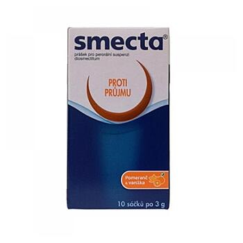 SMECTA Proti průjmu prášek pro suspenzi 10 sáčků (Na průjem)