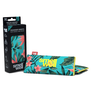 SMELLWELL Active XL deodorizér Tropical Floral 2 kusy (Vložky do bot)