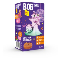 ŠNEK BOB jablečno-hruškové rolky s hračkou 20 g
