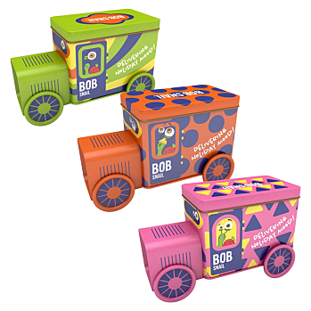 ŠNEK BOB Vánoční expres lokomotiva 108 g (Sušenky, piškoty a dětské křupky)