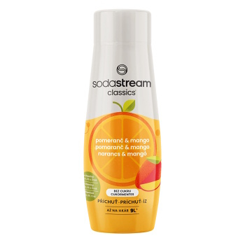SODASTREAM Příchuť pomeranč mango zero 440 ml (Džusy, sirupy, vody)