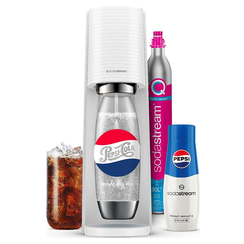 SODASTREAM Terra White Pepsi Mpack výrobník sody