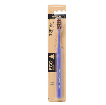 SOFTDENT ECO Zubní kartáček medium 1ks