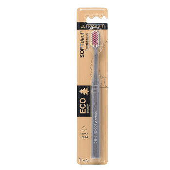 SOFTDENT ECO Zubní kartáček ultrasoft 1ks (Klasické kartáčky)