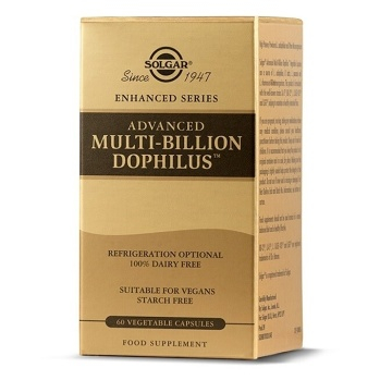 SOLGAR Advanced multi-bilion dophilus 60 tablet (Probiotika a laktobacily) - Vícesložkové, Postupné uvolňování