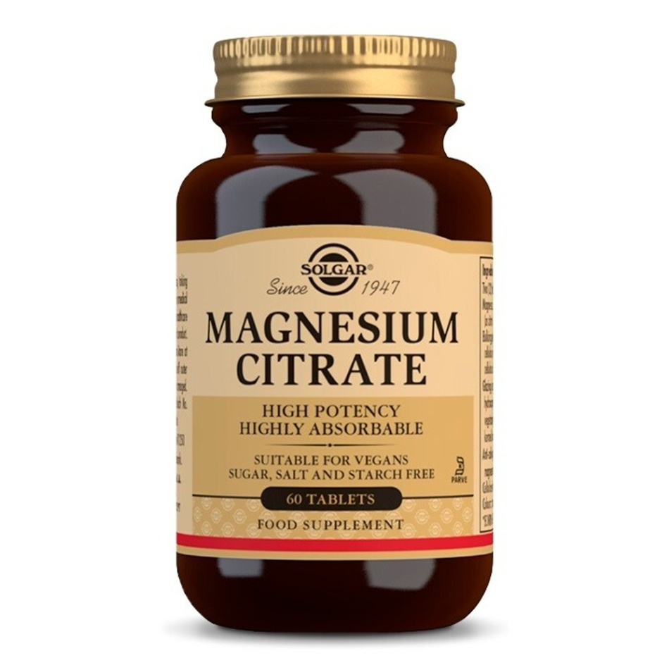 E-shop SOLGAR Magnesium citrát 200 mg 60 tablet