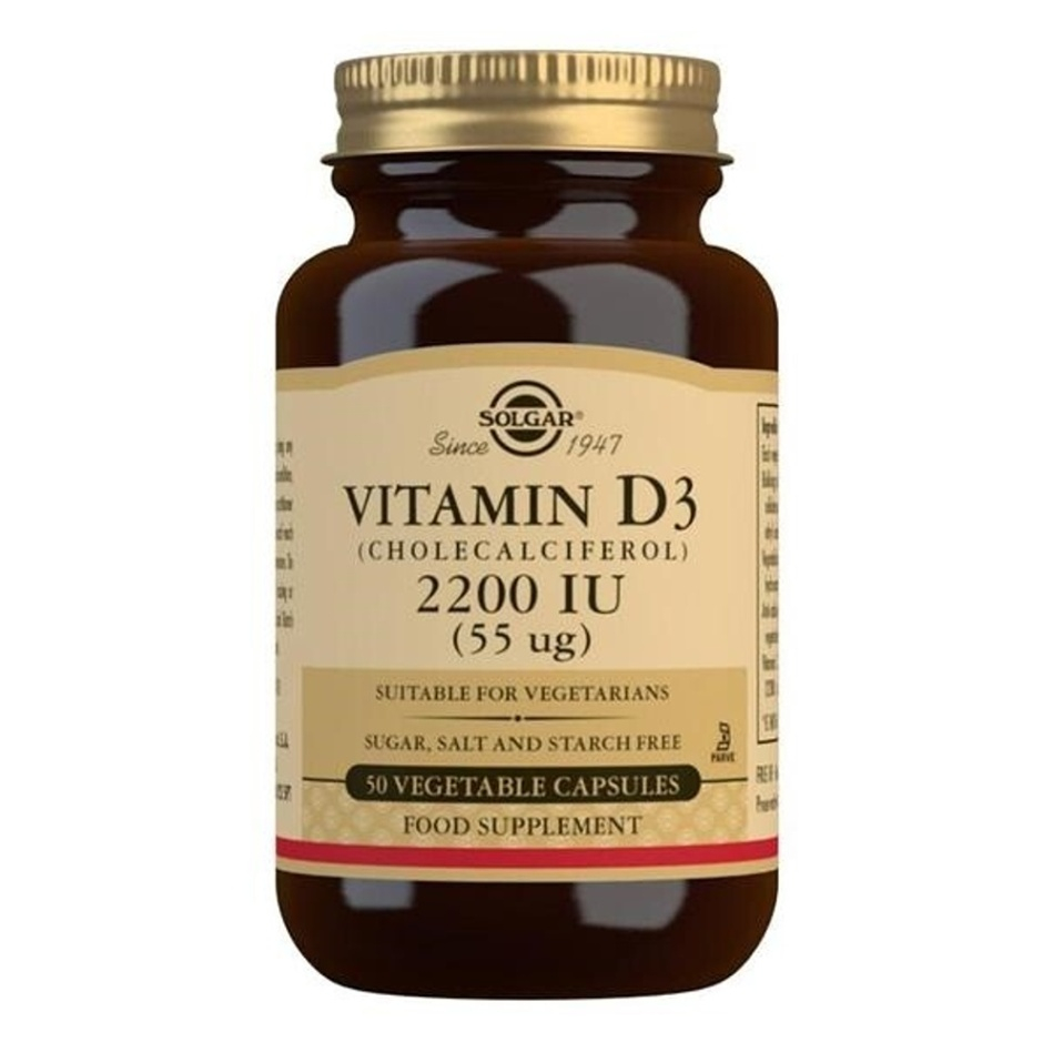 Levně SOLGAR Vitamin D3 2200IU 50 tablet