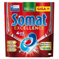SOMAT Tablety do myčky Excellence Giga 56 kusů