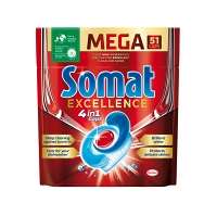 SOMAT Tablety do myčky Excellence Mega 51 ks