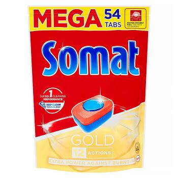 SOMAT Gold Mega tablety do myčky na nádobí 54 tablet