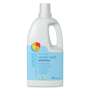SONETT Prací gel Sensitive 2 l (Ekologické prací prostředky) - Čistící, Antialergické