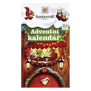SONNENTOR Čaj adventní kalendář BIO 24 sáčků (Bylinné čaje) - BIO, Bylinné
