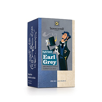 SONNENTOR Čaj earl grey BIO 18 sáčků (Černé čaje) - BIO