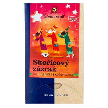 SONNENTOR Čaj skořicový zázrak BIO 18 sáčků (Bylinné čaje) - BIO, Bylinné
