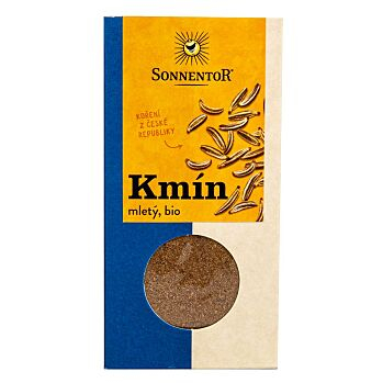 SONNENTOR Kmín mletý BIO 60 g (Koření a kořenící směsi) - Jednosložkové, BIO