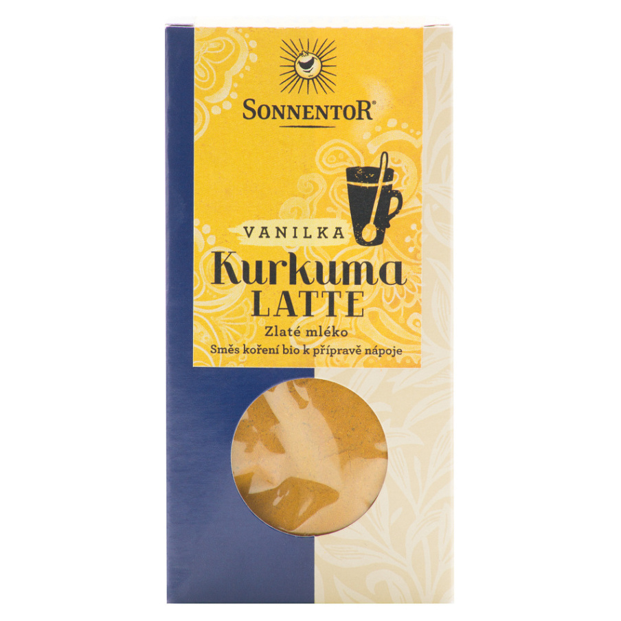 Levně SONNENTOR Kurkuma Latte-vanilka 60 g
