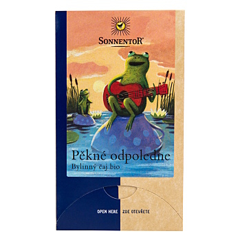 SONNENTOR Pěkné odpoledne bylinný čaj BIO 18 sáčků (Bylinné čaje) - BIO, Bylinné
