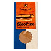 SONNENTOR Skořice mletá cassia BIO 40 g