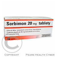 SORBIMON 20 MG  50X20MG Tablety