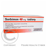 SORBIMON 40 MG  50X40MG Tablety