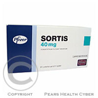 SORTIS 40 MG  30X40MG Potahované tablety