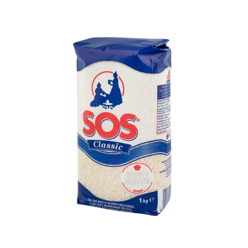 SOS Rýže střednězrnná classic 1 kg