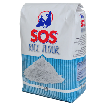 SOS Rýžová mouka 1 kg (Rýžové mouky)