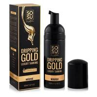 SOSU COSMETICS Samoopalovací pěna Gold Luxury Dark 150 ml