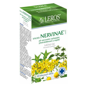 LEROS Léčivý čaj Species Nervinae Planta 20 nálevových sáčků
