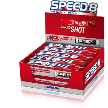 SPEED8 Cherry 10 ampulek (Na energii, při únavě) - Přírodní