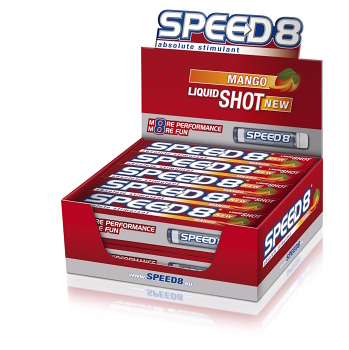 SPEED8 Mango 10 ampulek (Na energii, při únavě) - Přírodní