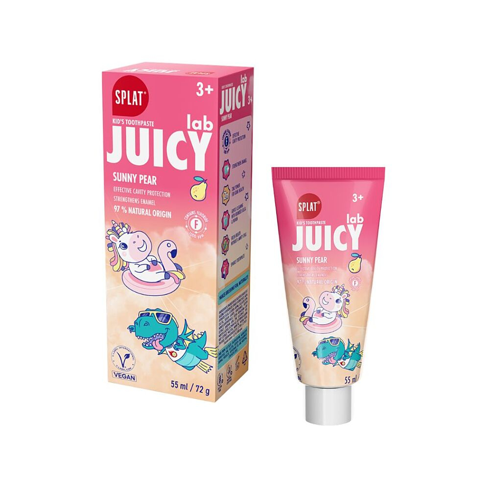SPLAT Juicy Lab dětská pasta hruška 55 ml