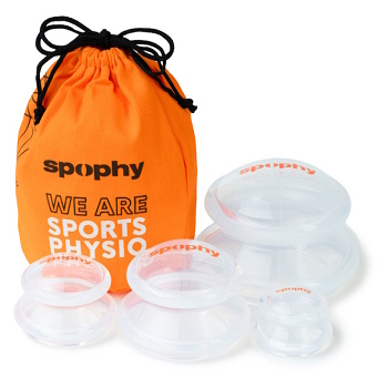 SPOPHY Cupping Set Sada silikonových baňek (Akupresurní podložky a pomůcky)