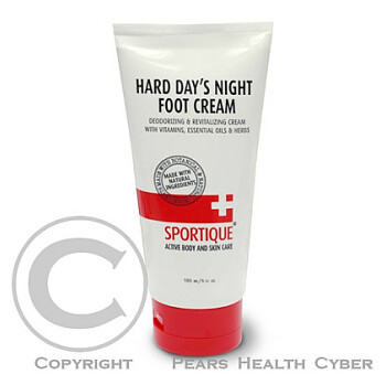 SPORTIQUE Hard day´s night foot cream 180ml