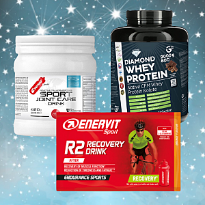 Sportovní potřeby a doplňky stravy