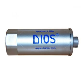 Sprchový filtr DIOS (pochromovaný matný)