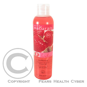 Sprchový gel jahoda & guava Naturals (Strawberry & Guava Shower Gel) 200 ml