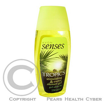 Sprchový gel s vůní tropického ovoce Senses (Tropics) 250 ml
