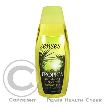 Sprchový gel s vůní tropického ovoce Tropics Senses 500 ml av30536c17