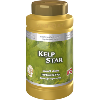 STARLIFE Kelp Star 120 tablet (Jód) - Jednosložkové