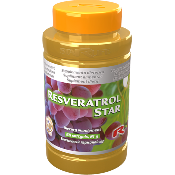 STARLIFE Resveratrol Star 60 tobolek