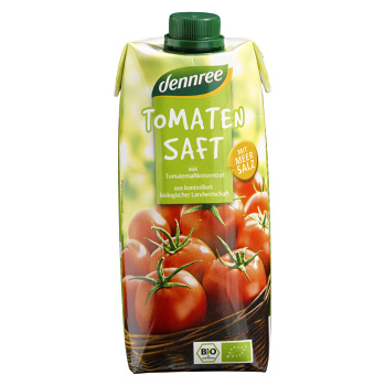 DENNREE Šťáva rajčatová BIO 500 ml (Džusy, mošty, smoothies) - BIO