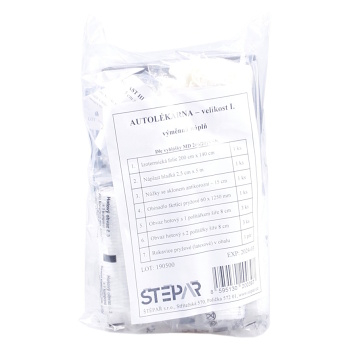 ŠTĚPAŘ Autolékárnička velikost I – výměnná náplň 153/2023 Sb. (Autolékárničky a motolékárničky) - Náhradní náplně